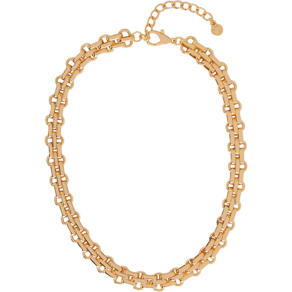 Mint Velvet Gold Tone Short Chain Necklace